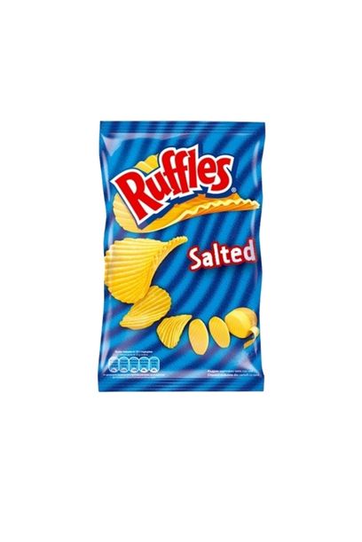 Ruffles Salted Flavoured Crisps 21x140g