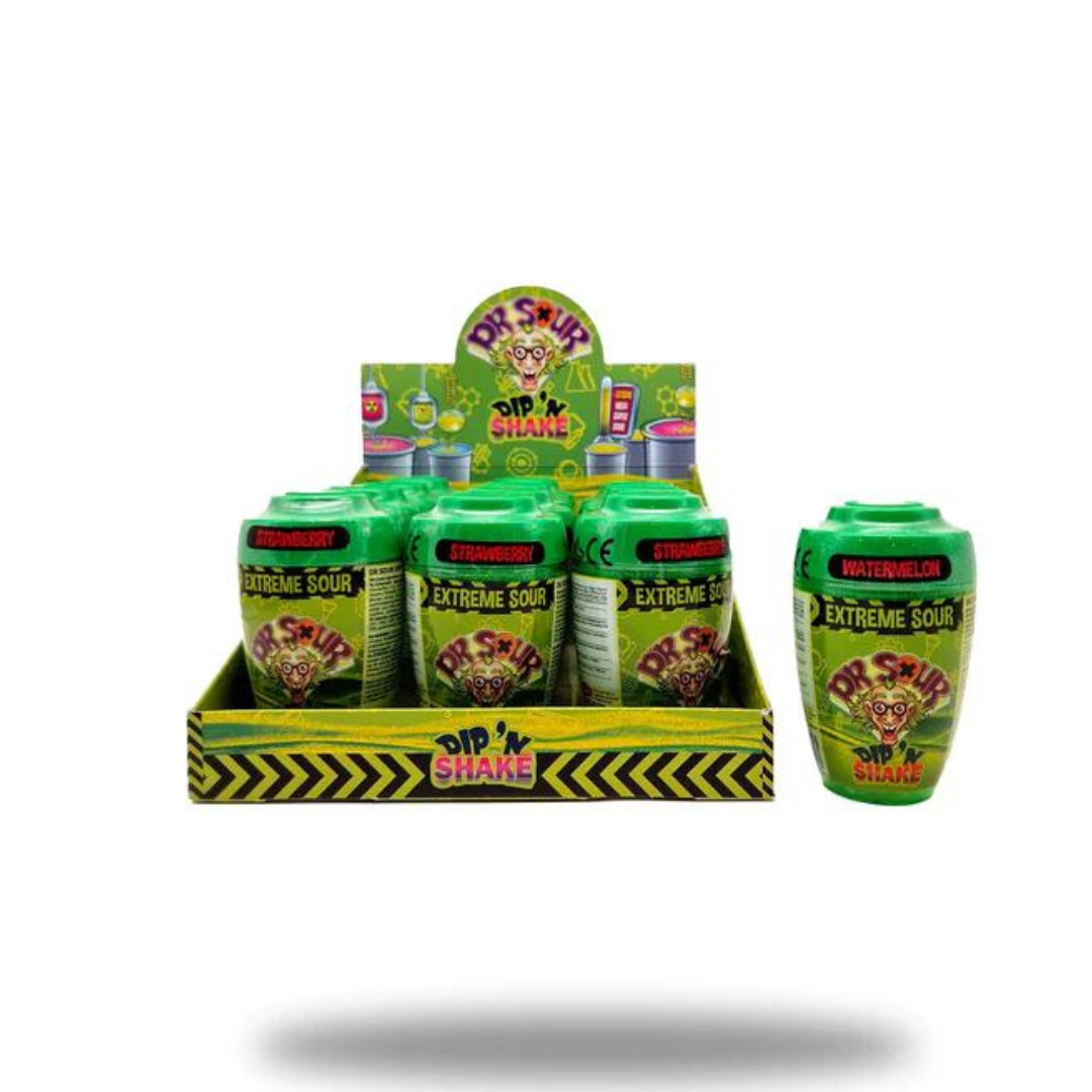 Dr Sour Dip 'N Shake Extreme Sour 21g 12 Pack Main image