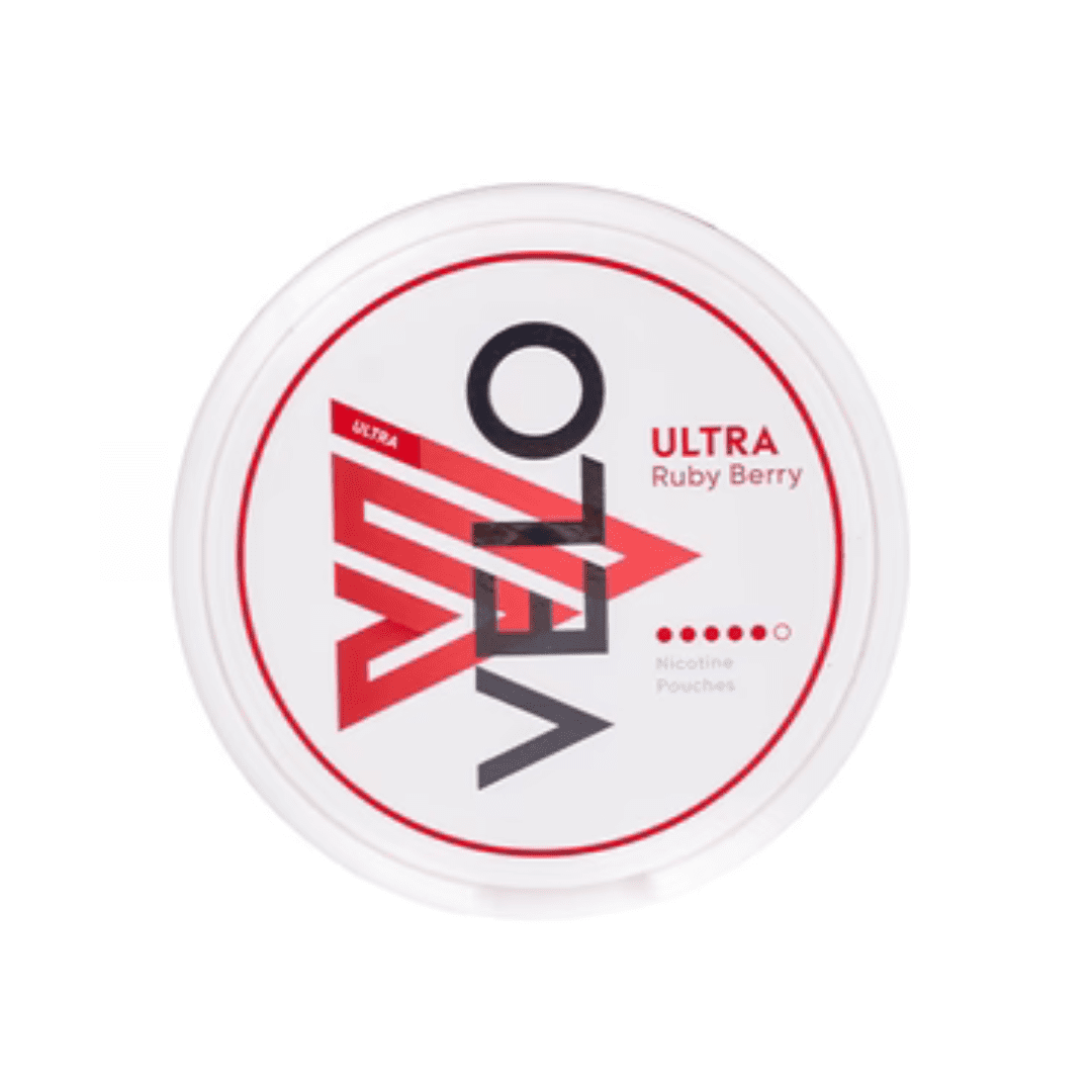 Velo Nicotine Pouch Ultra Ruby Berry 14mg 10 Pack