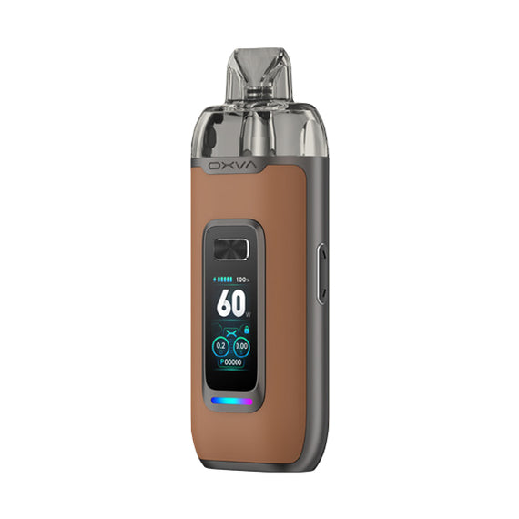 OXVA VPRIME POD KIT BROWN LEATHER Main image