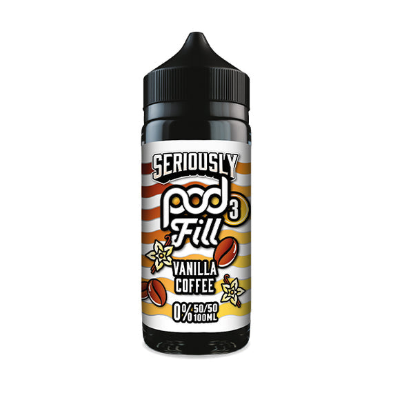 DOOZY SERIOUSLY POD FILL 3 100ML VANILLA COFFEE Main image