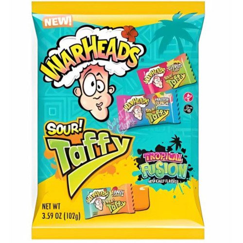 Warheads Sour Taffy Tropical Fusion 102g