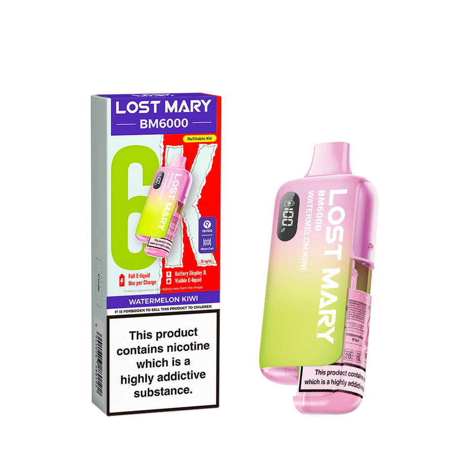 LOST MARY BM6000 KIT WATERMELON KIWI (5) Main image