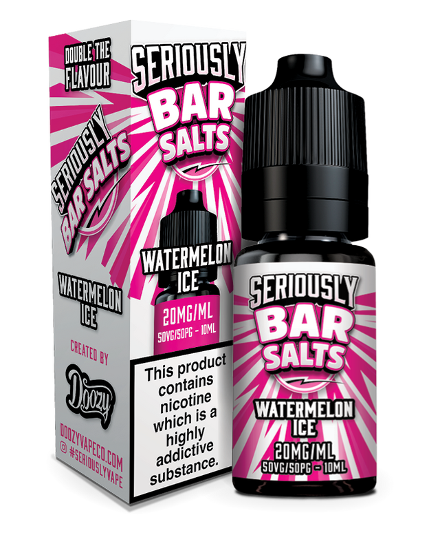 SERIOUSLY BAR SALTS 10ML WATERMELON ICE (10) Main image