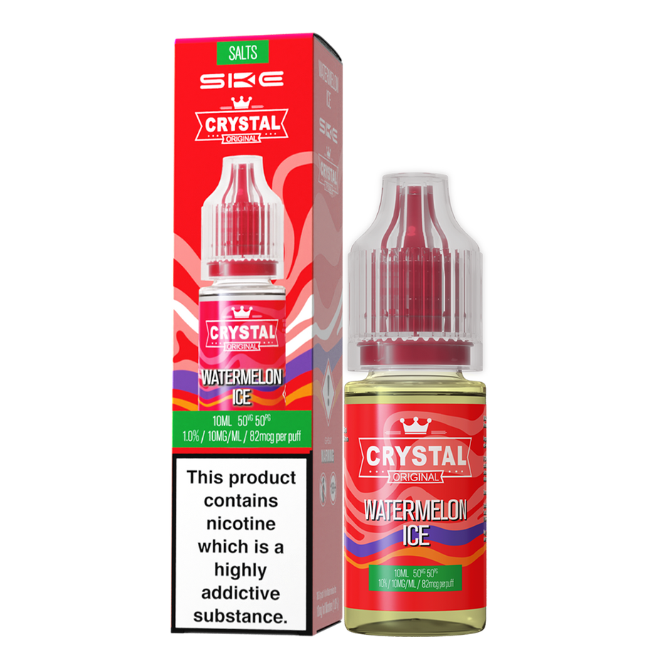 SKE CRYSTAL ORIGINAL SALTS 10ML WATERMELON ICE (10)
