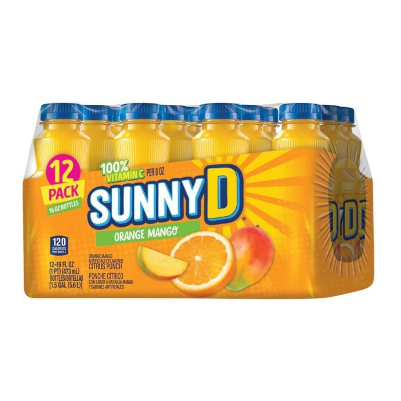 Sunny D Orange Mango 473ml Pack of 12 Main image