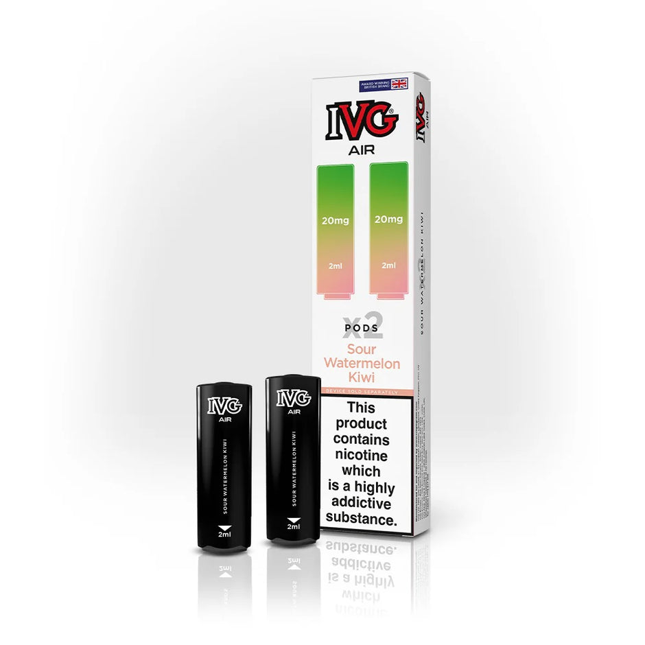 IVG AIR PODS 2 PACK SOUR WATERMELON KIWI (10) Main image