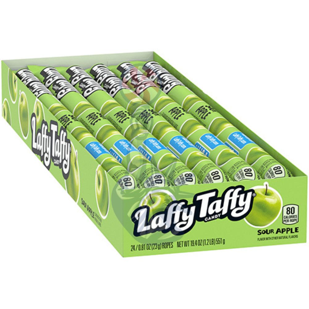 Laffy Taffy Sour Apple Ropes 23g 24 Pack