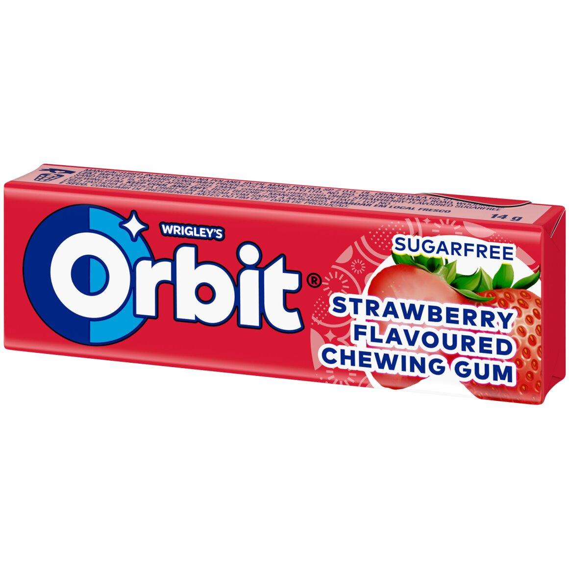 Wrigley's Orbit Strawberry Chewing Gum 30x 14g Main image
