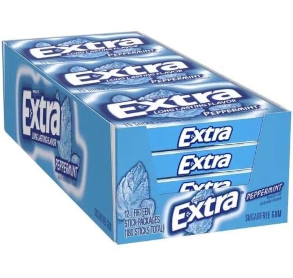 Wrigley’s Extra Peppermint 10x15stick