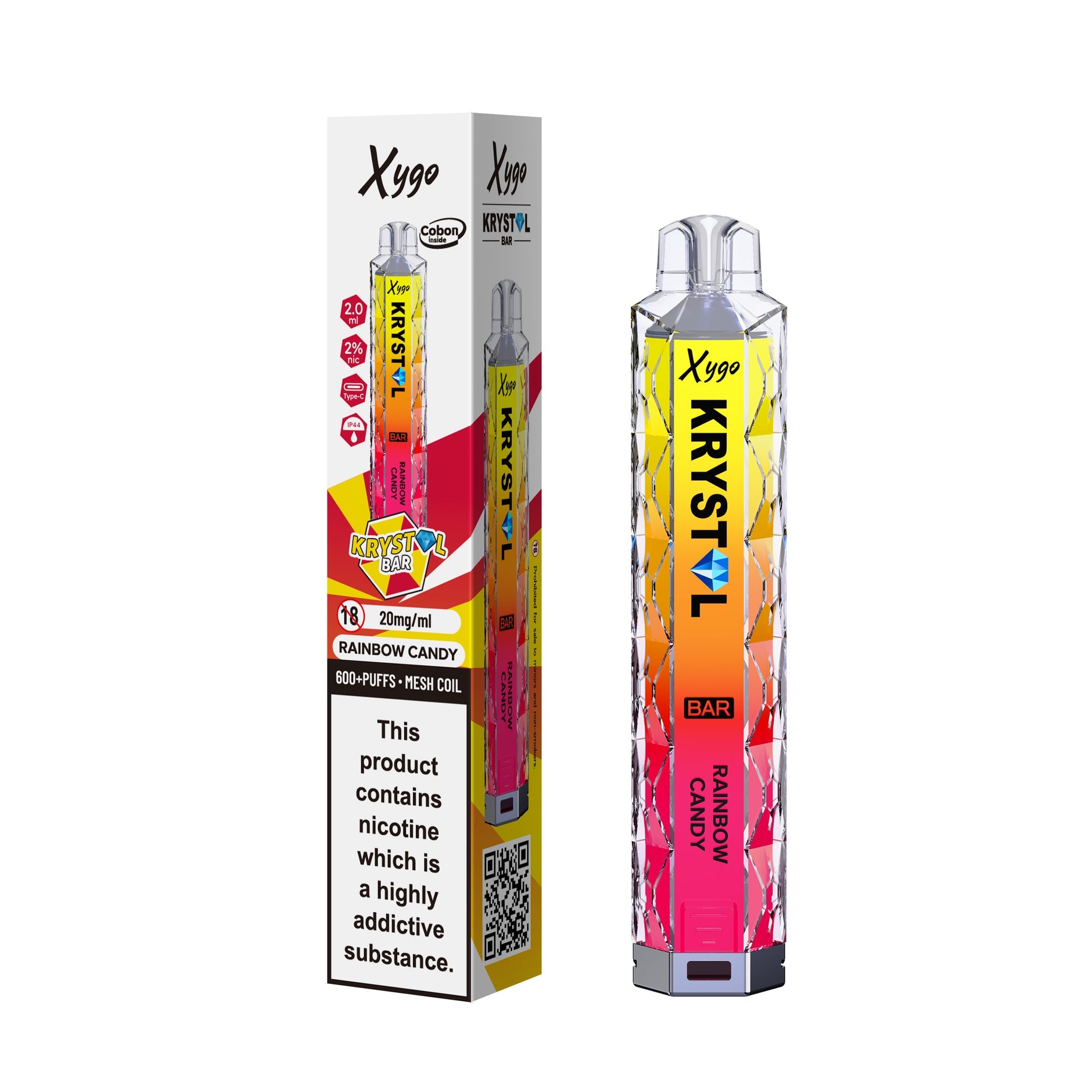 XYGO KRYSTAL 600 KIT RAINBOW CANDY (10) Main image