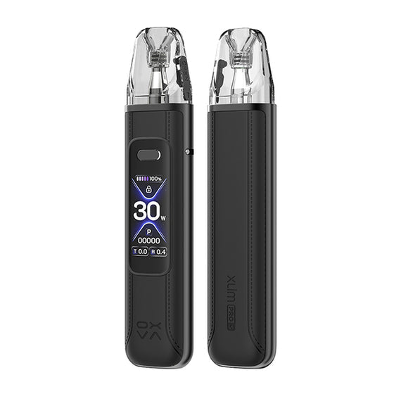 OXVA XLIM PRO 3 POD KIT BLACK LEATHER Main image