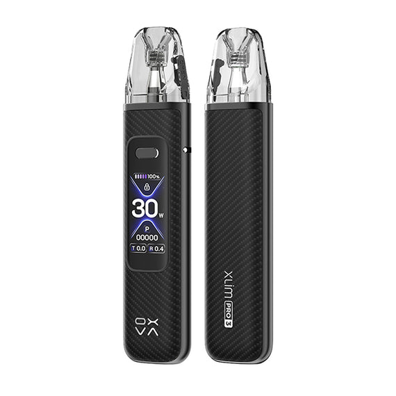 OXVA XLIM PRO 3 POD KIT BLACK CARBON Main image