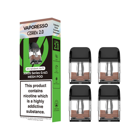 VAPORESSO XROS COREX 2.0 PODS 0.4 (4) Main image