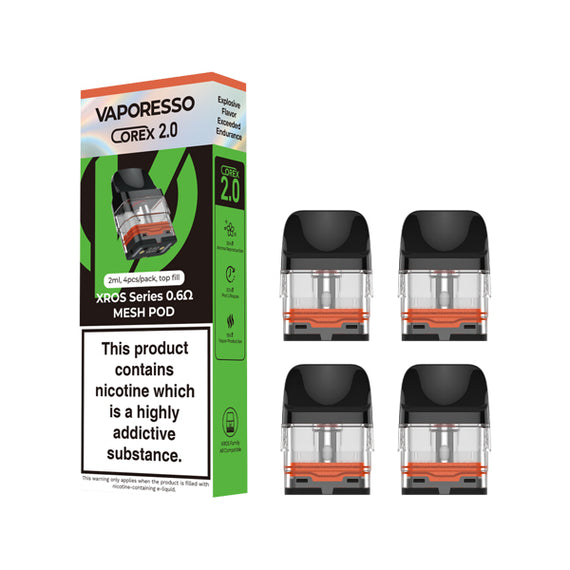VAPORESSO XROS COREX 2.0 PODS 0.6 (4) Main image