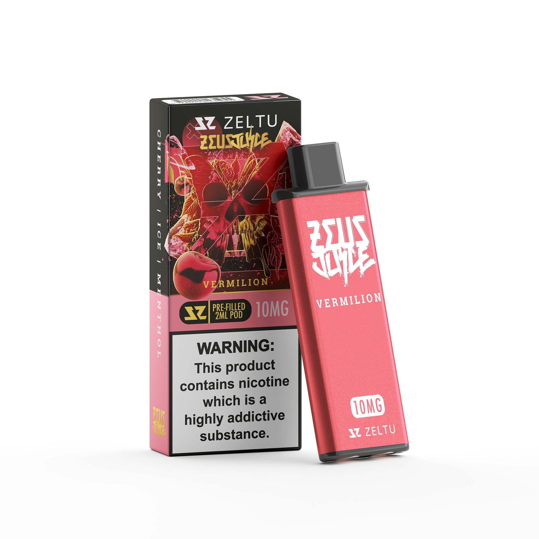 ZELTU X3 PREFILLED POD ZEUS JUICE VERMILION (5) Main image