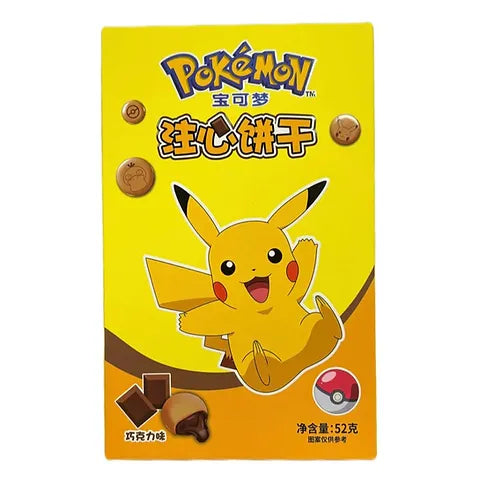 Pokemon Chocolate Heart Warming Cookie 12x52g