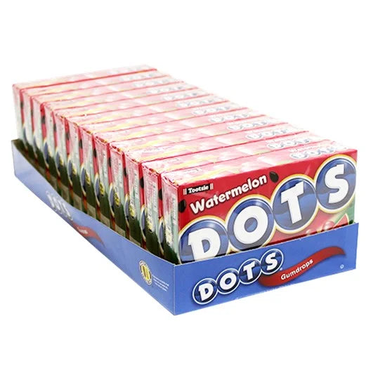 Tootsie Watermelon Dots 6.5oz (184g) 12 Pack