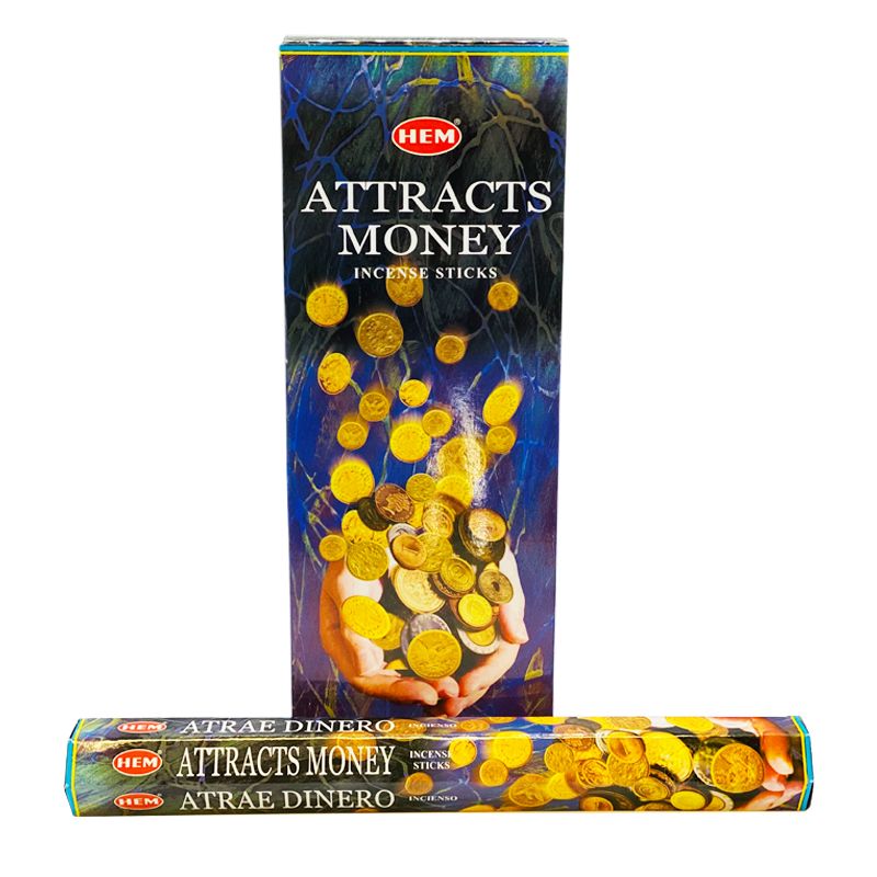 HEM Atrae Dinero Incense Stick 6 pack Main image