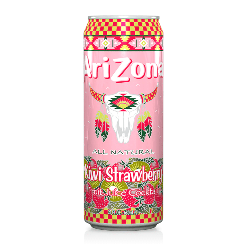 Arizona  Kiwi Strawberry Fruit Juice Cocktail 680ml 24 Pack Main image