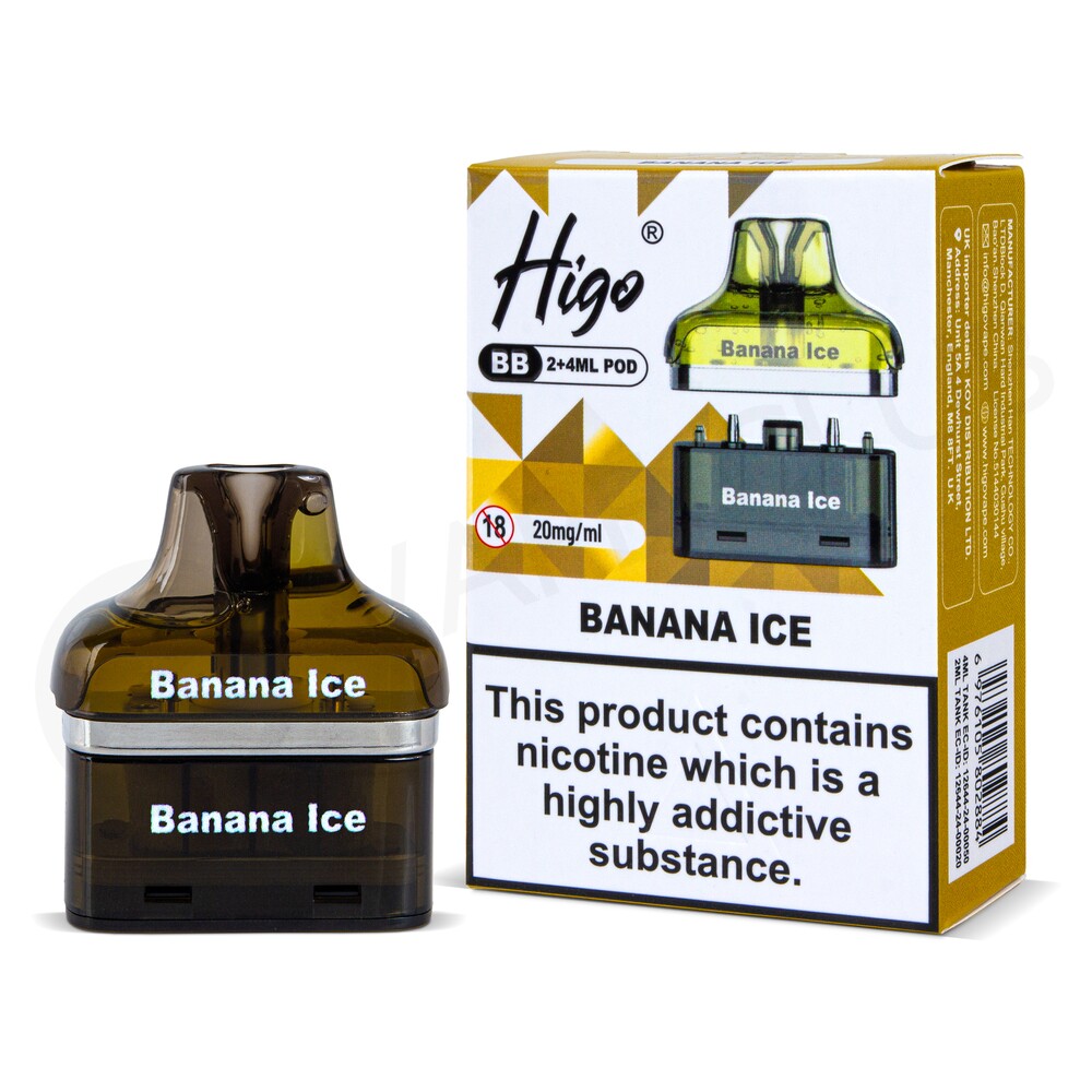 Higo BB 4000 Pod - Banana Ice Main image