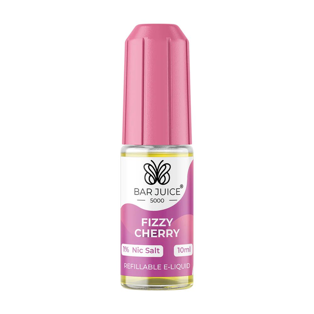 Bar Juice 5000 Nic Salt Fizzy Cherry Flavour 10ml 10 Pack - 10mg