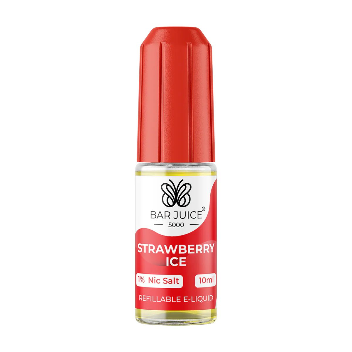 Bar Juice 5000 Nic Salt Strawberry Ice Flavour 10ml 10 Pack - 10mg Main image