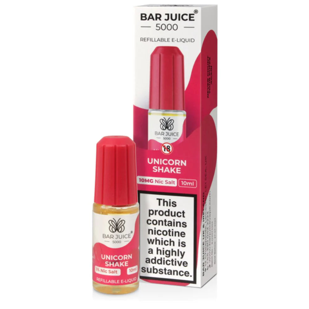 Bar Juice 5000 Nic Unicorn Shake Flavour 10ml 10 Pack - 10mg Main image