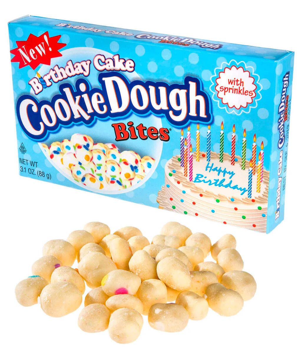 Birthday Cake Cookie Dough Bites 12x88g