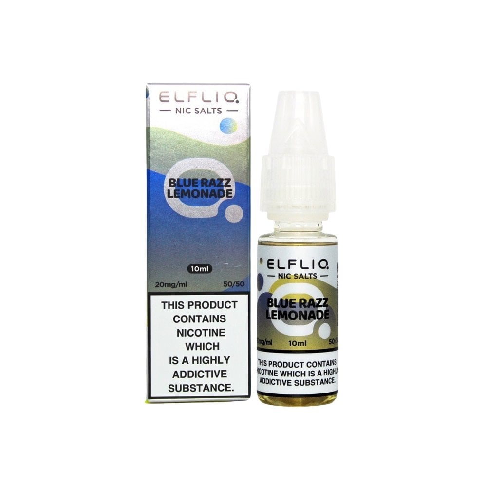 Elfliq Nic Salt 10ml Blue Razz Lemonade Ice Pack of 10 Main image
