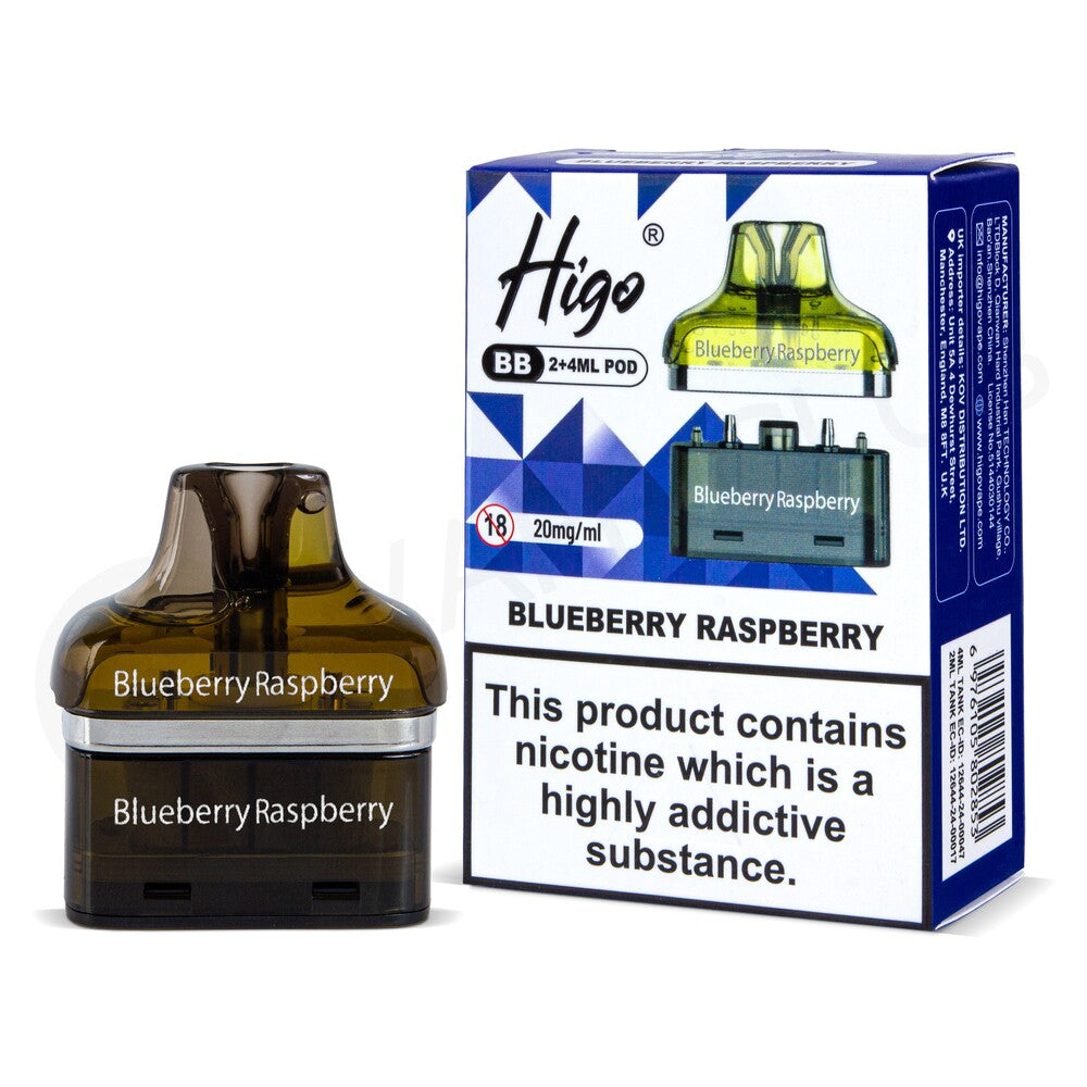 Higo BB 4000 Pod - Blueberry Raspberry