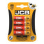 JCB AA ZINC BATTERIES - PACK OF 4 (10)
