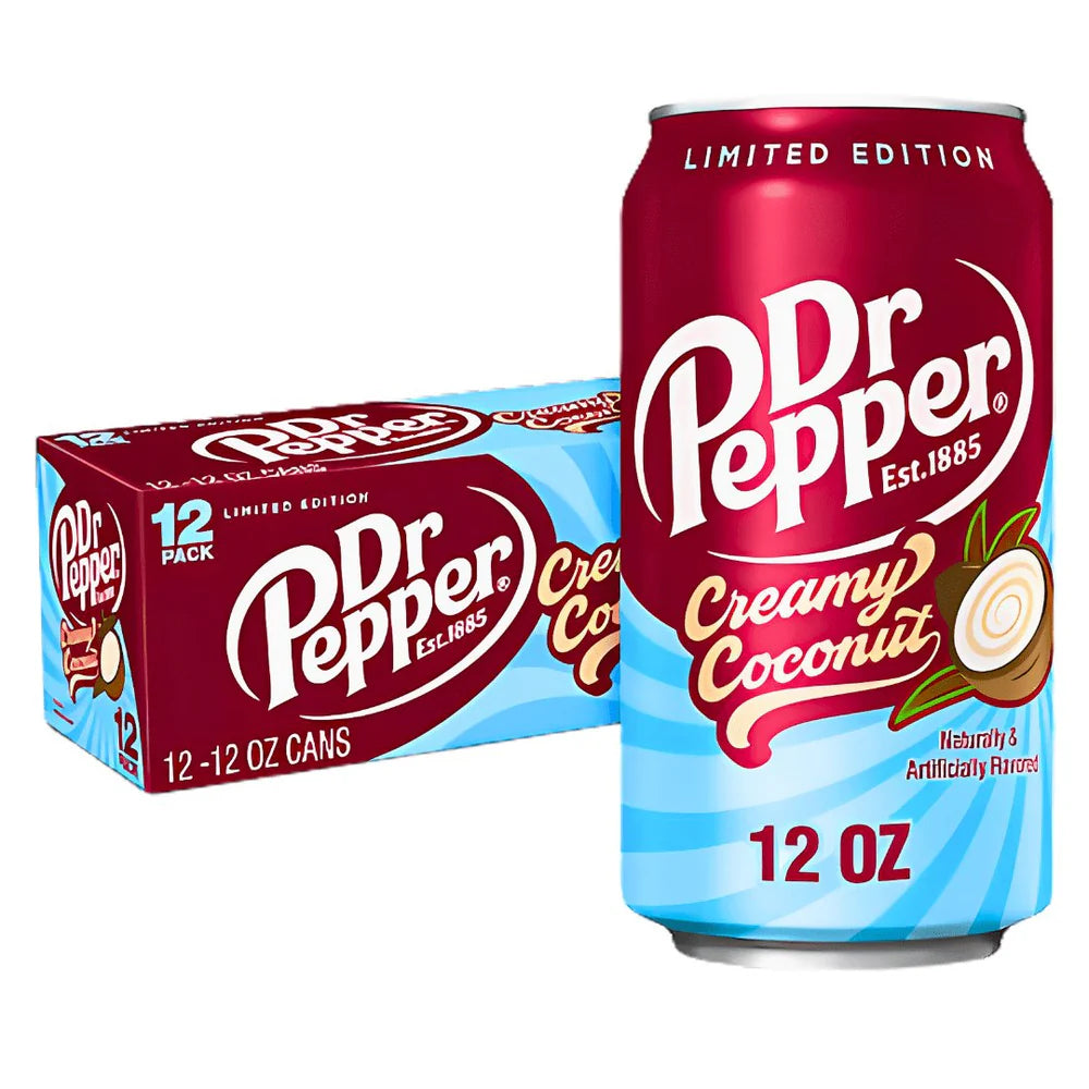 Dr Pepper Creamy Coconut 355ml 12 Pack Main image