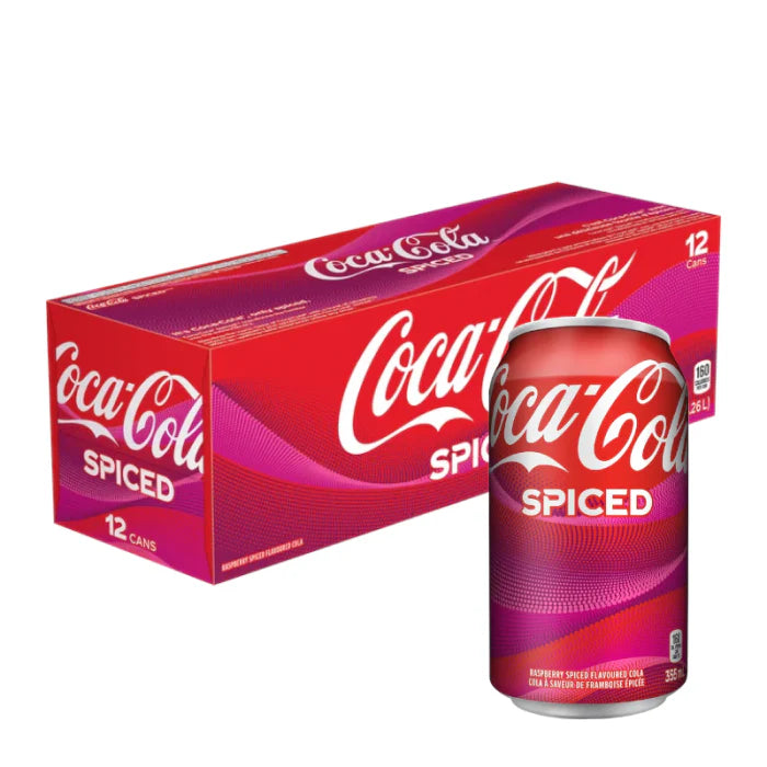 Coca Cola Spiced Case of 12 (355ml x12)