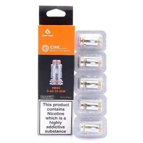 GEEK VAPE B 0.4 OHM COILS (5) Main image