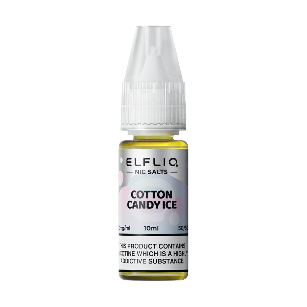 ELFLIQ NIC SALT 10ML P&B CLOUDD (COTTON CANDY ICE) (10) Main image