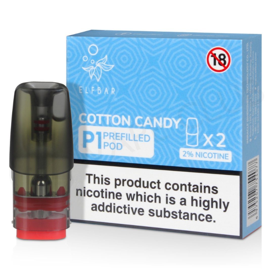 Elf Bar Cotton Candy Prefilled Pod 10 Pack Main image