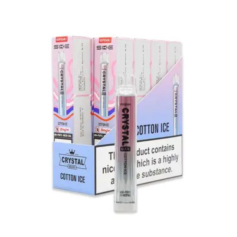 Crystal Bar Cotton Ice 10 Pack