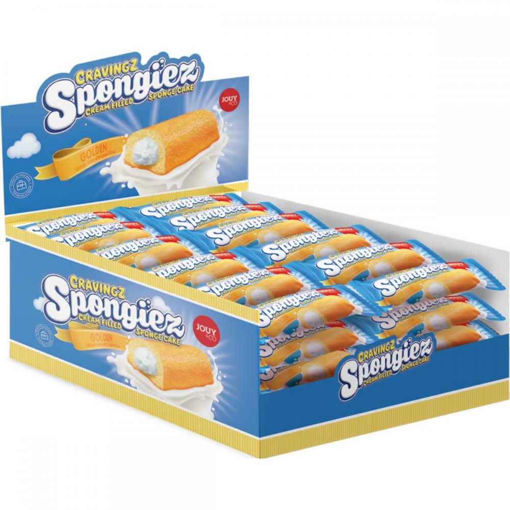 Cravingz Spongiez Golden Flavour Cake 24 Pack Main image