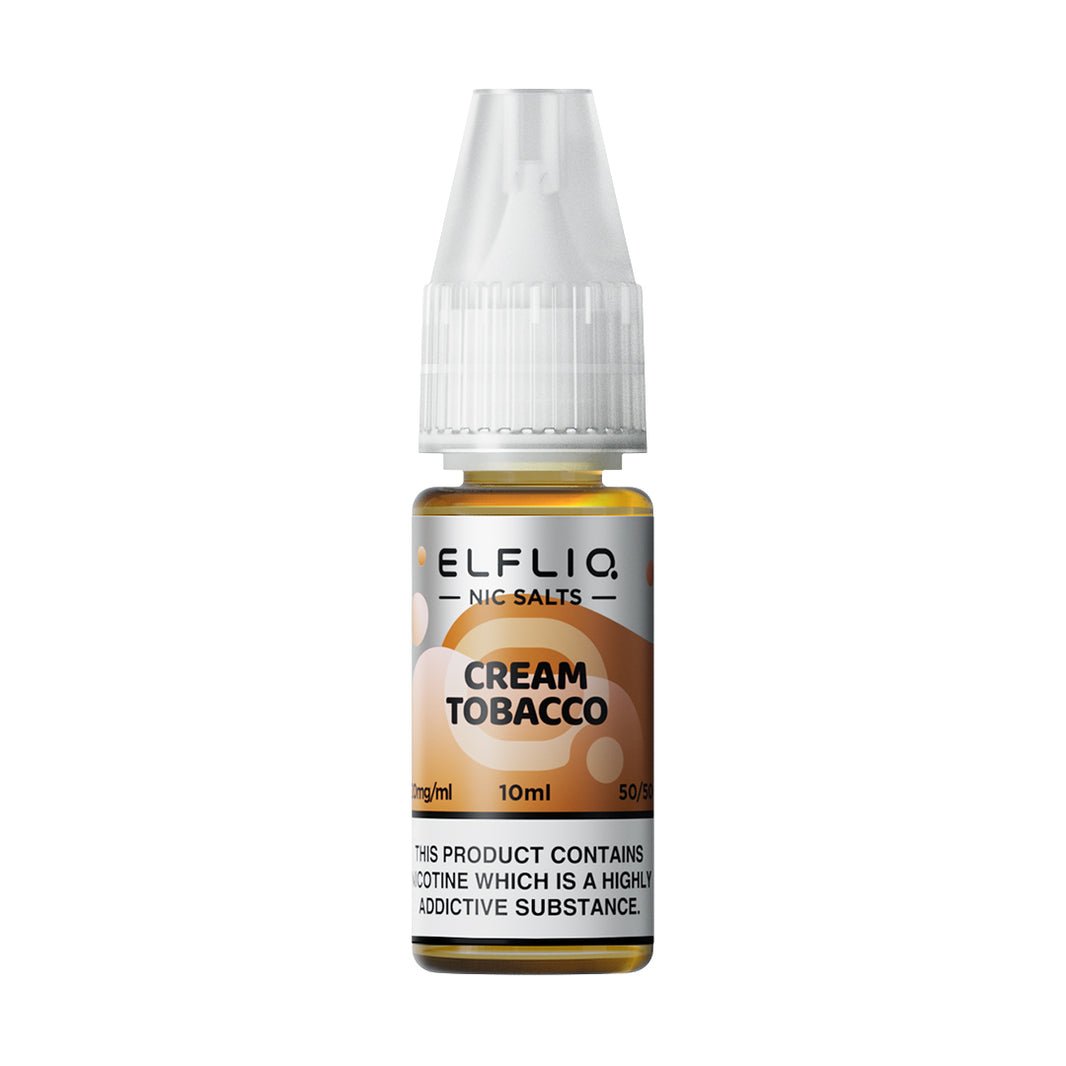 ELFLIQ NIC SALT 10ML SNOOW (CREAM) TOBACCO (10) Main image