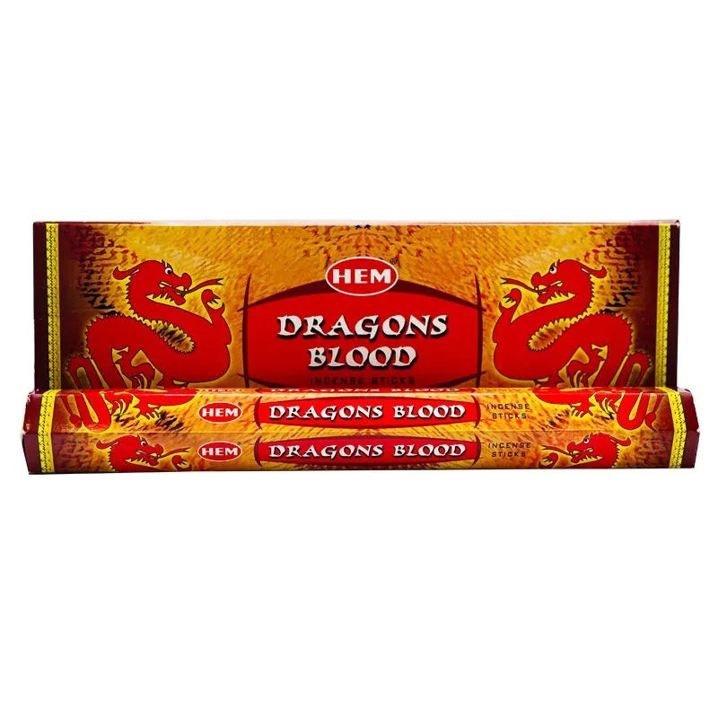 HEM Dragons Blood Incense Stick 6 pack