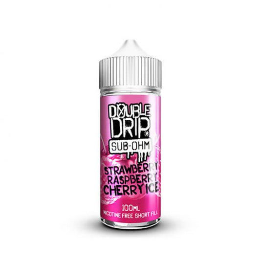 DOUBLE DRIP 100ML STRAWBERRY RASPBERRY CHERRY ICE Main image