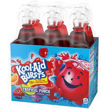 Kool Aid Burst Tropical Punch 200ml 12 Pack Main image