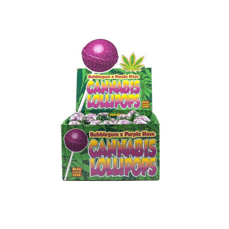 Cannabis Lollipop Bubblegum Purple Haze 18g 70 Pack Main image