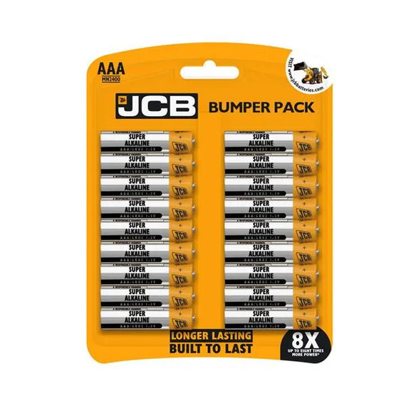 JCB AAA SUPER ALKALINE BUMPER PACK OF 18 (12) Main image