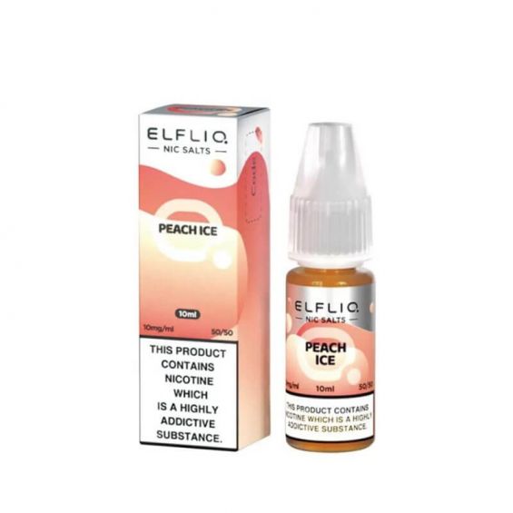 Elfliq Nic Salt 10ml Peach Ice Pack of 10 Main image
