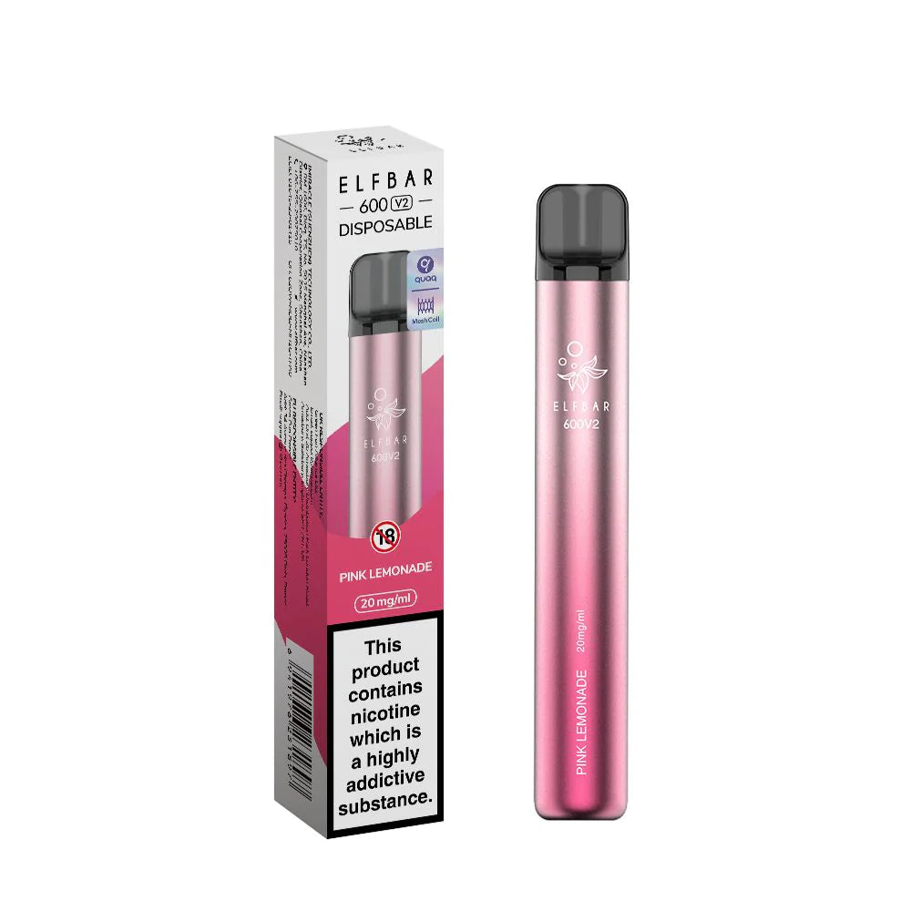 Elf Bar V2 Pink Lemonade Bar 10 Pack