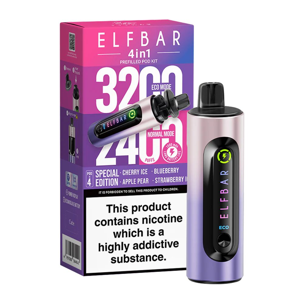 ElfBar 4in1 Prefilled Pod Bar 5 Pack - Special Edition Main image