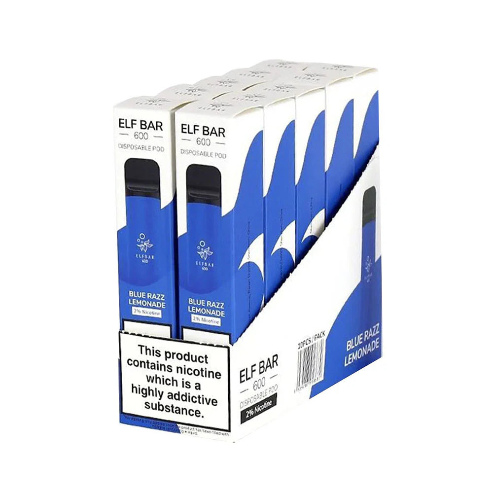 ELF BAR BLUE RAZZ LEMONADE 10 PACK