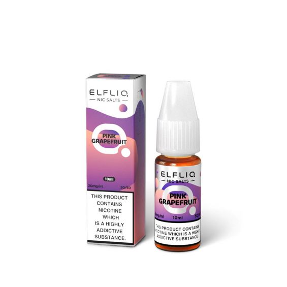 Elfliq Nic Salt 10ml Pink Grapefruit Pack of 10 Main image
